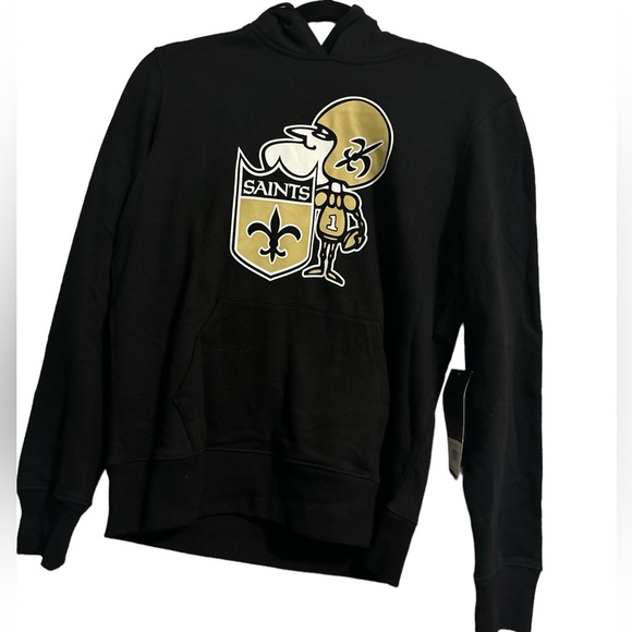 Tops - NEW ORLEANS SAINTS FOOTBALL MASCOT HOODIE SIZE MEDIUM